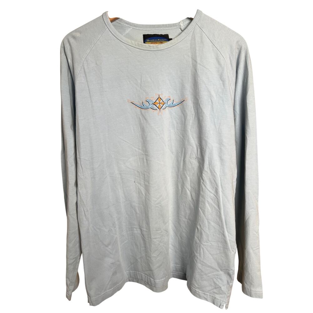 Best In Town Competition Surf Sky Blue Size Large Longsleeve